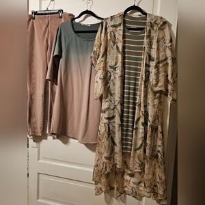 4 Piece BOHO CHIC OUTFIT BUNDLE. Large